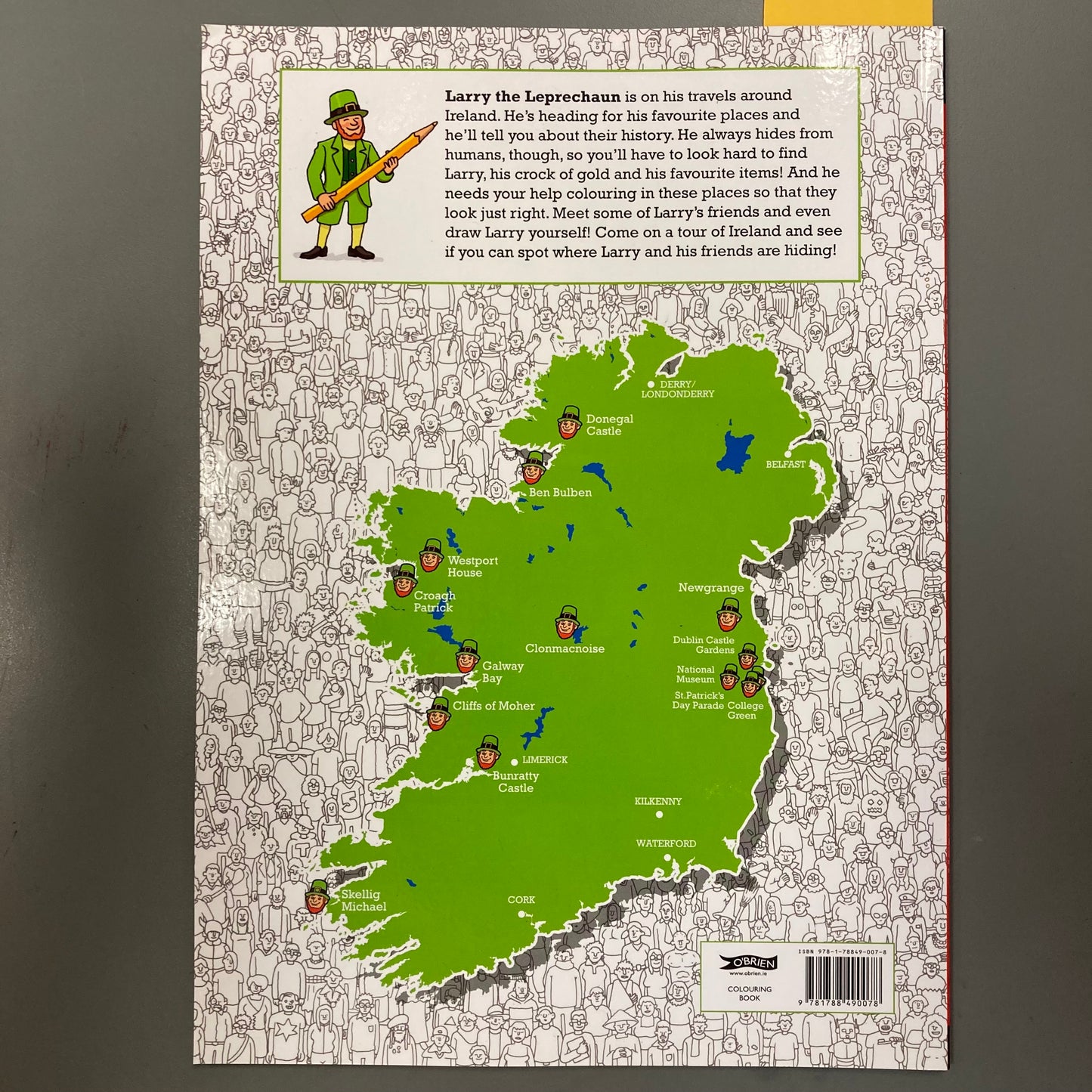 Where's Larry? The Colouring Book