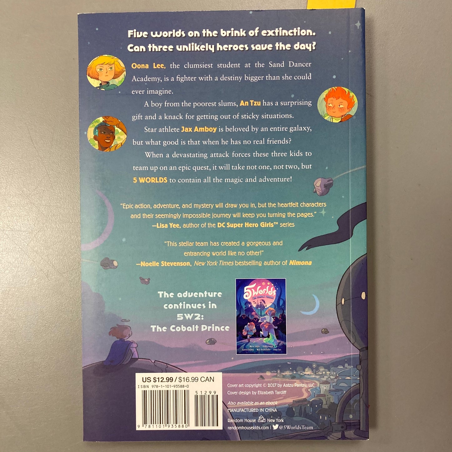 5 Worlds: The Sand Warrior (Book 1)