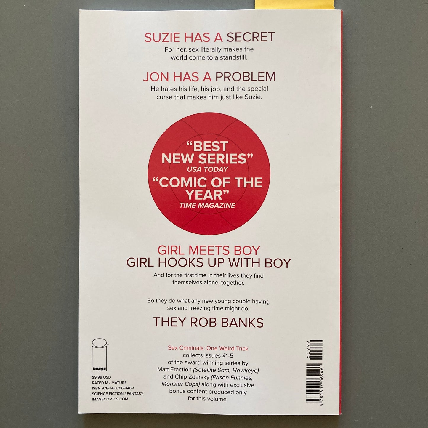 Sex Criminals, Volume One: One Weird Trick