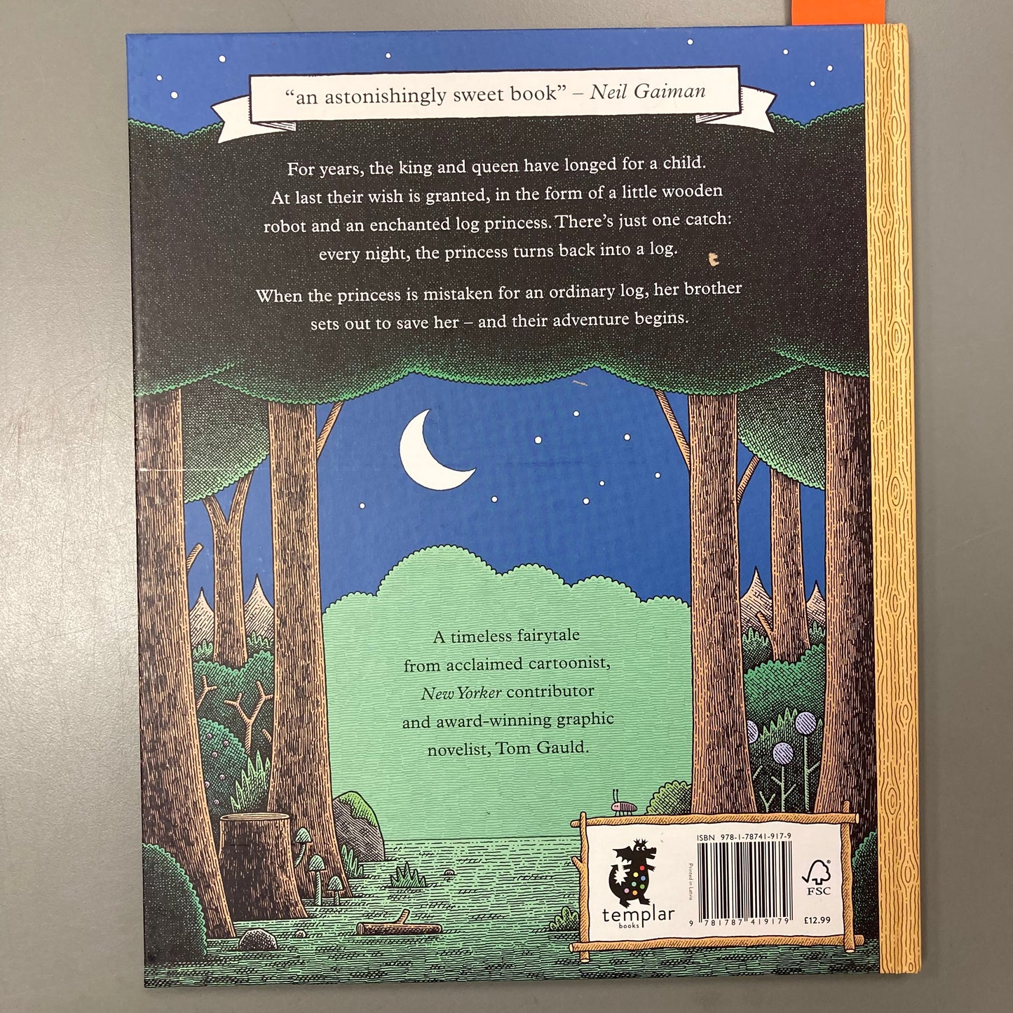 The Little Wooden Robot and the Log Princess (Hardcover)