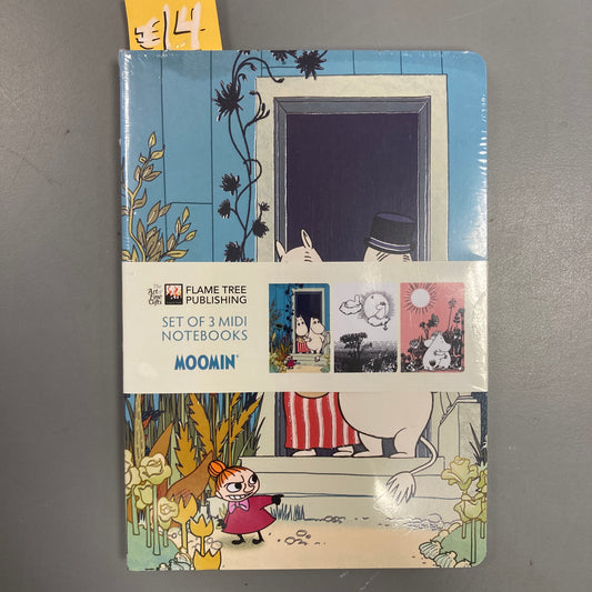 Set of 3 Midi Notebooks: Moomin