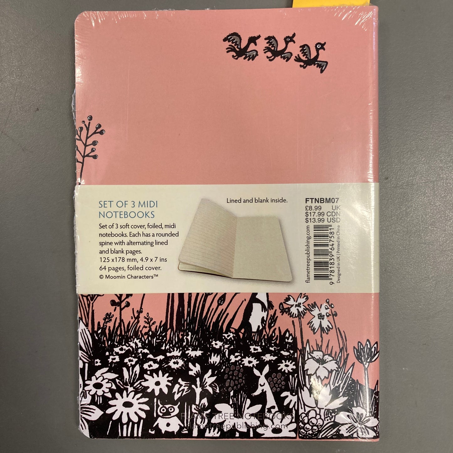 Set of 3 Midi Notebooks: Moomin