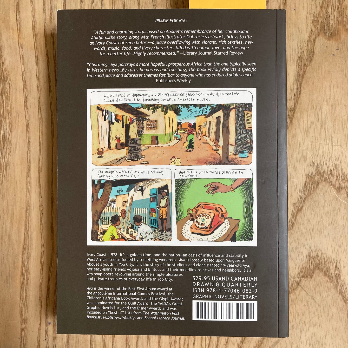 Aya, Life In Yop City