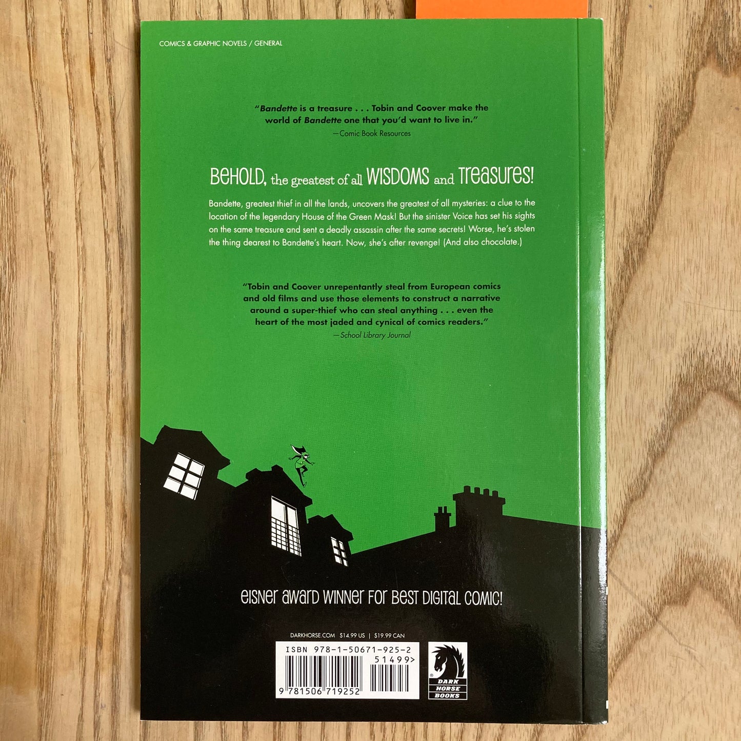 Bandette, Volume 3: The House of the Green Mask