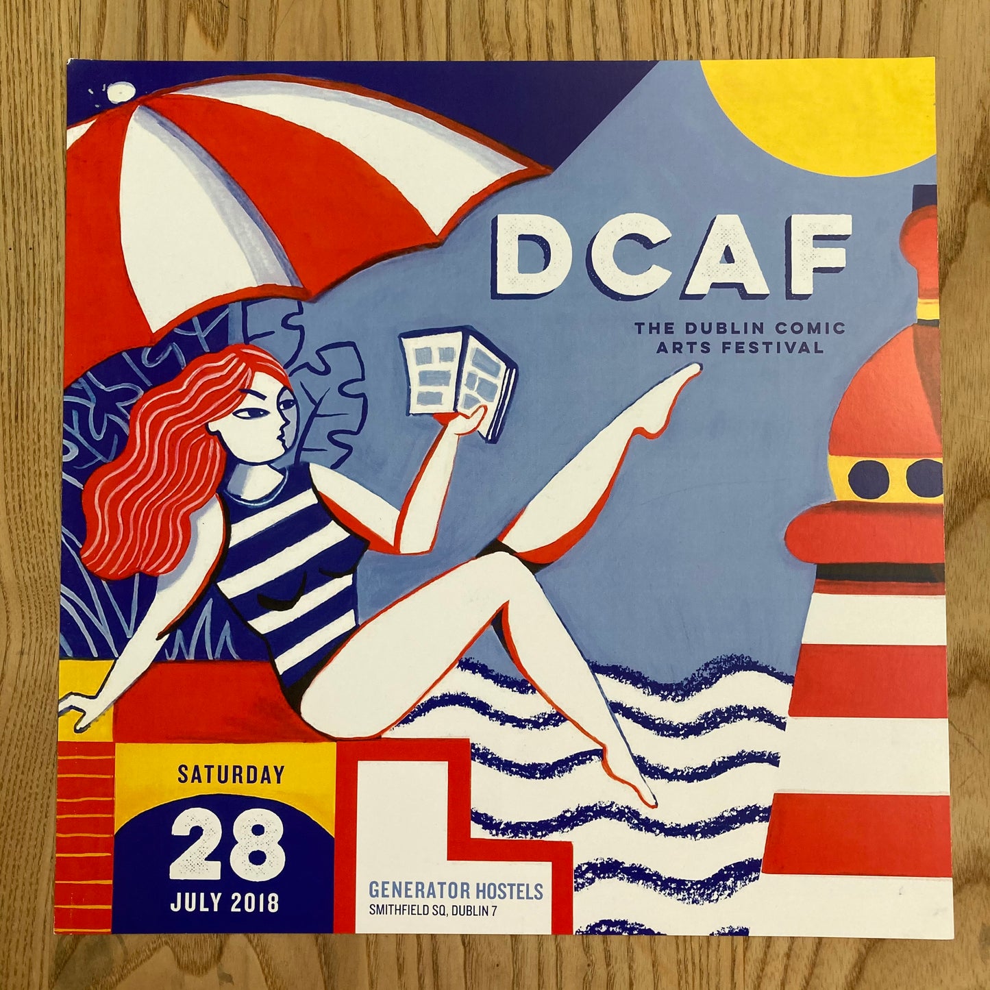 DCAF Poster by Claire Prouvost, Summer 2018