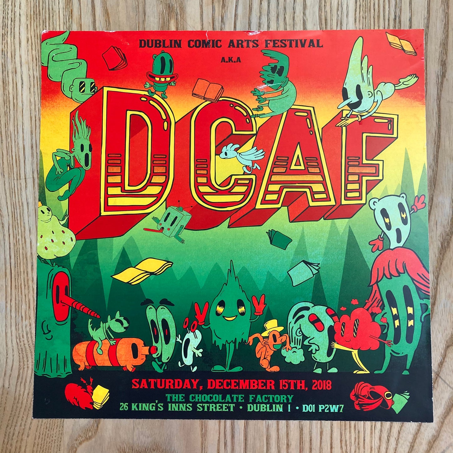 DCAF Poster by Holly Pereira, Winter 2018