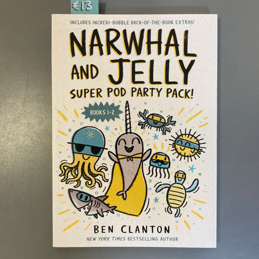 Narwhal and Jelly: Super Pod Party Pack