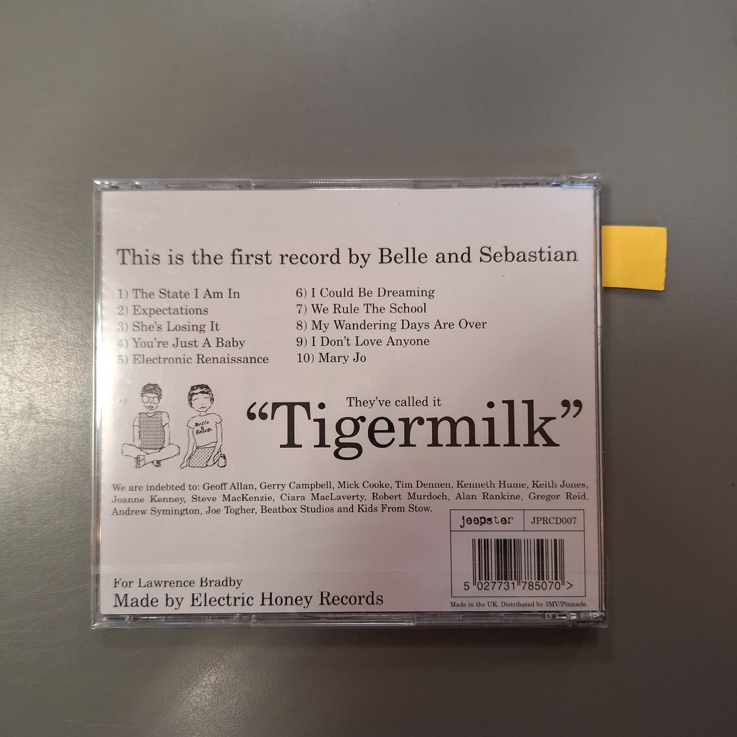 Tigermilk (Audio CD)