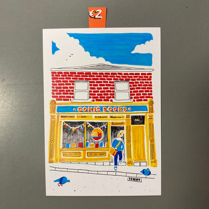 Little Deer Shopfront (Postcard)