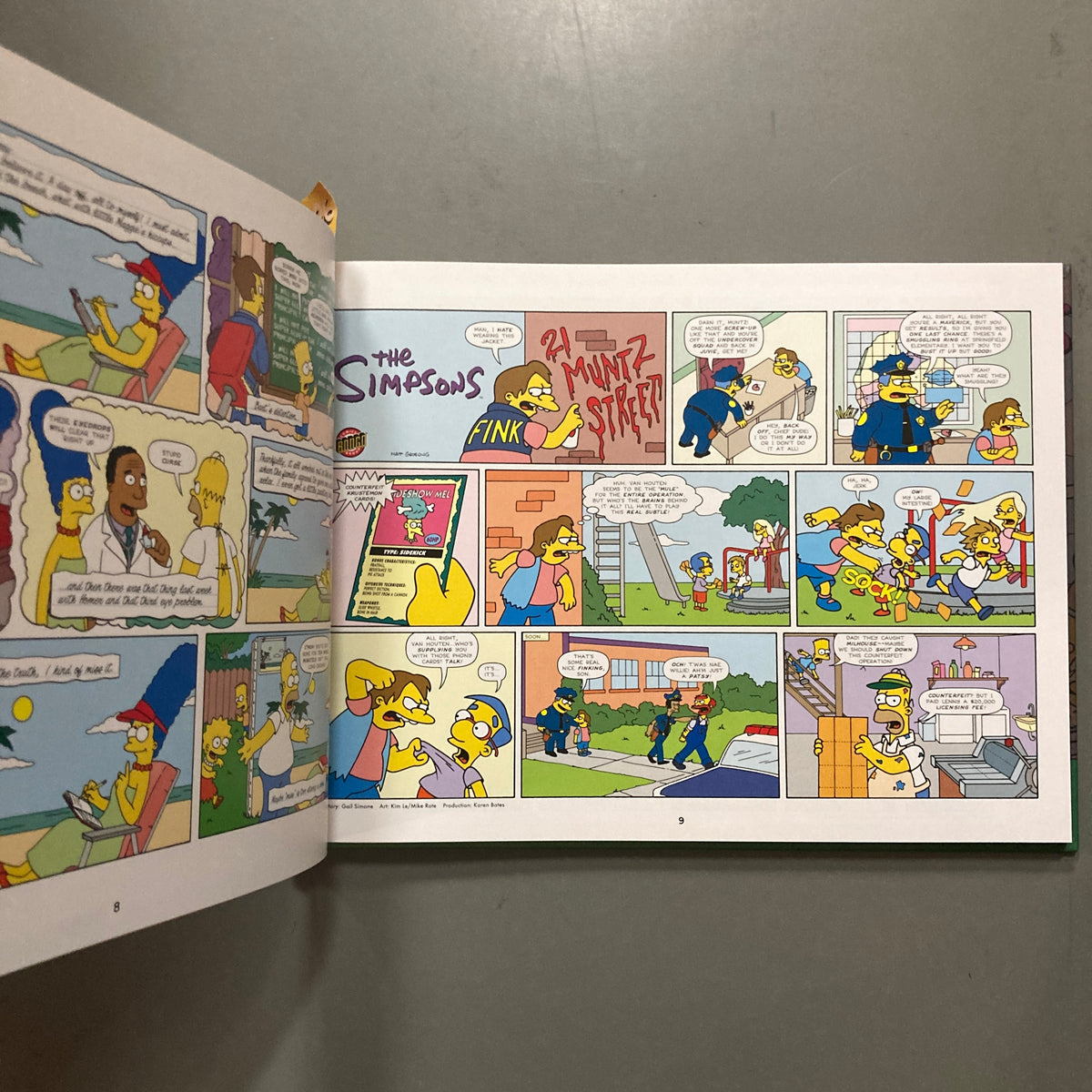 The Simpsons Comic Strip Cavalcade