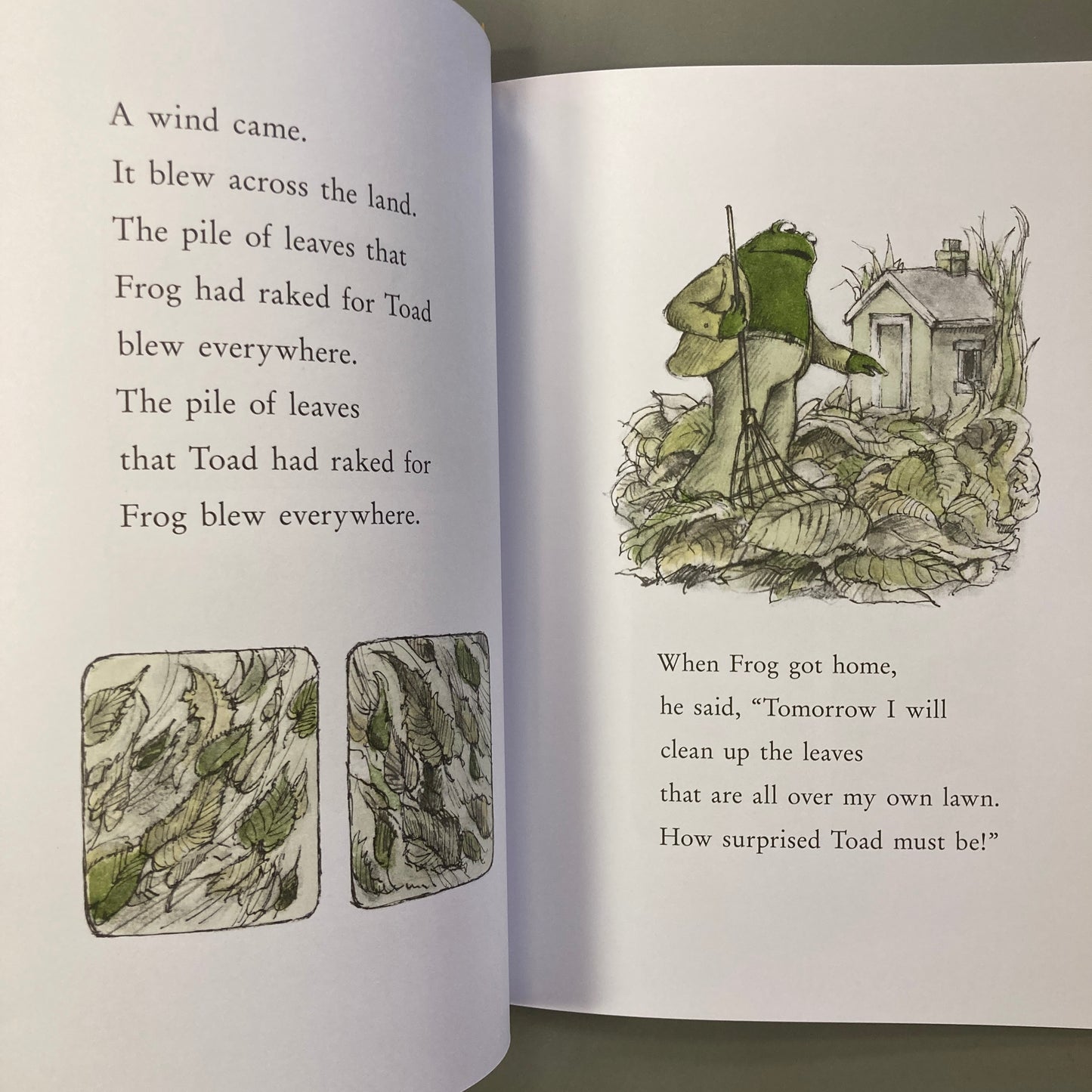 Autumn with Frog and Toad
