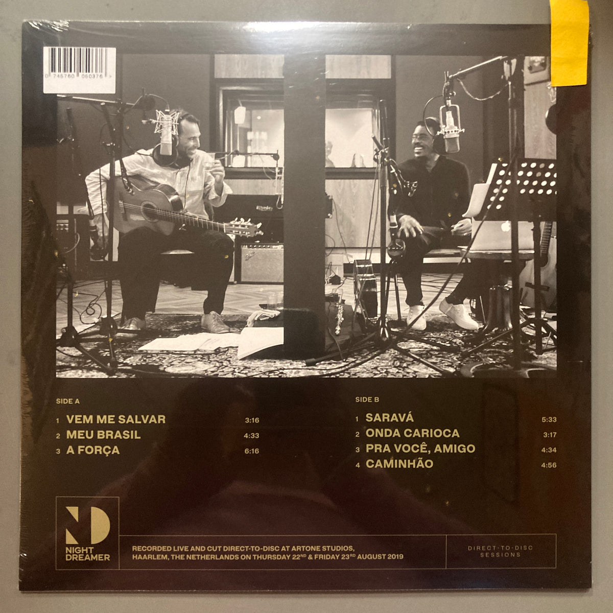 Night Dreamer Direct-to-Disc Sessions: Seu Jorge & Rogê