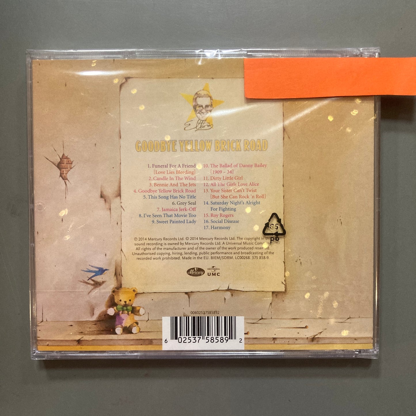 Goodbye Yellow Brick Road (CD)