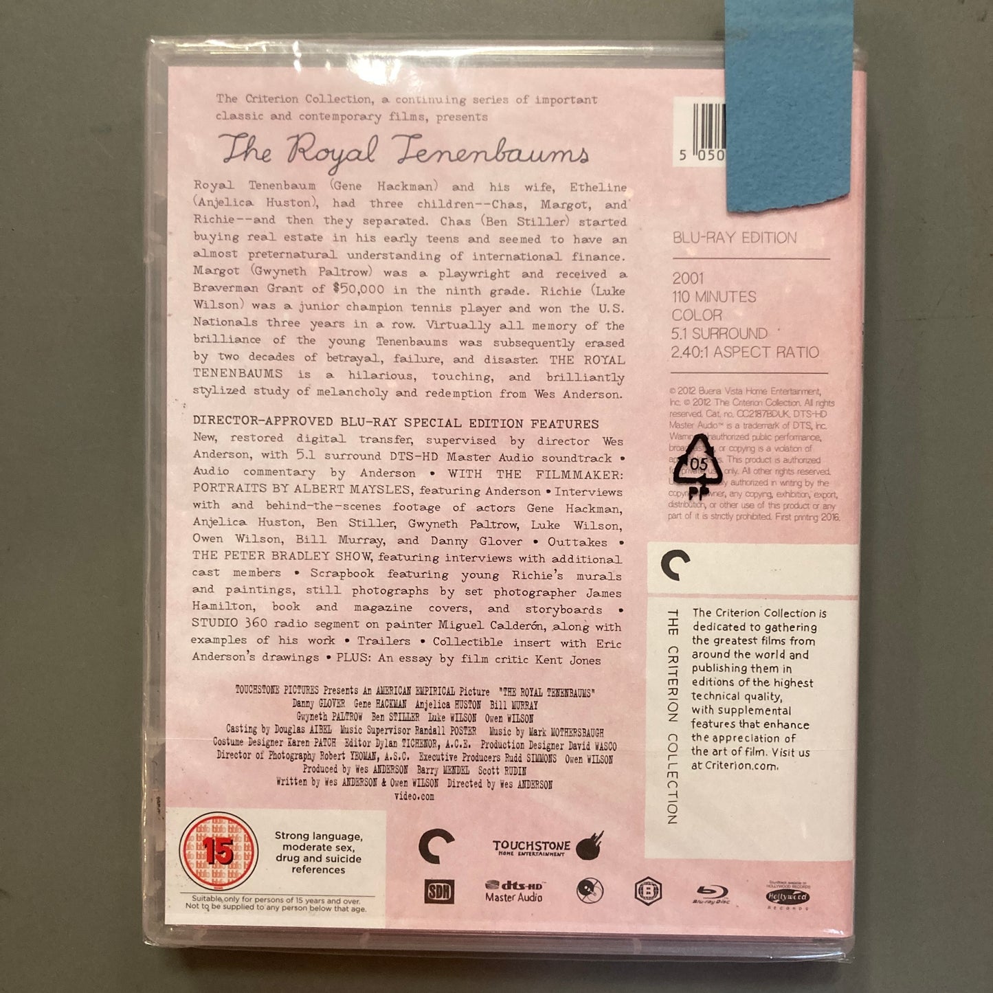 The Royal Tenenbaums (Blu-ray)