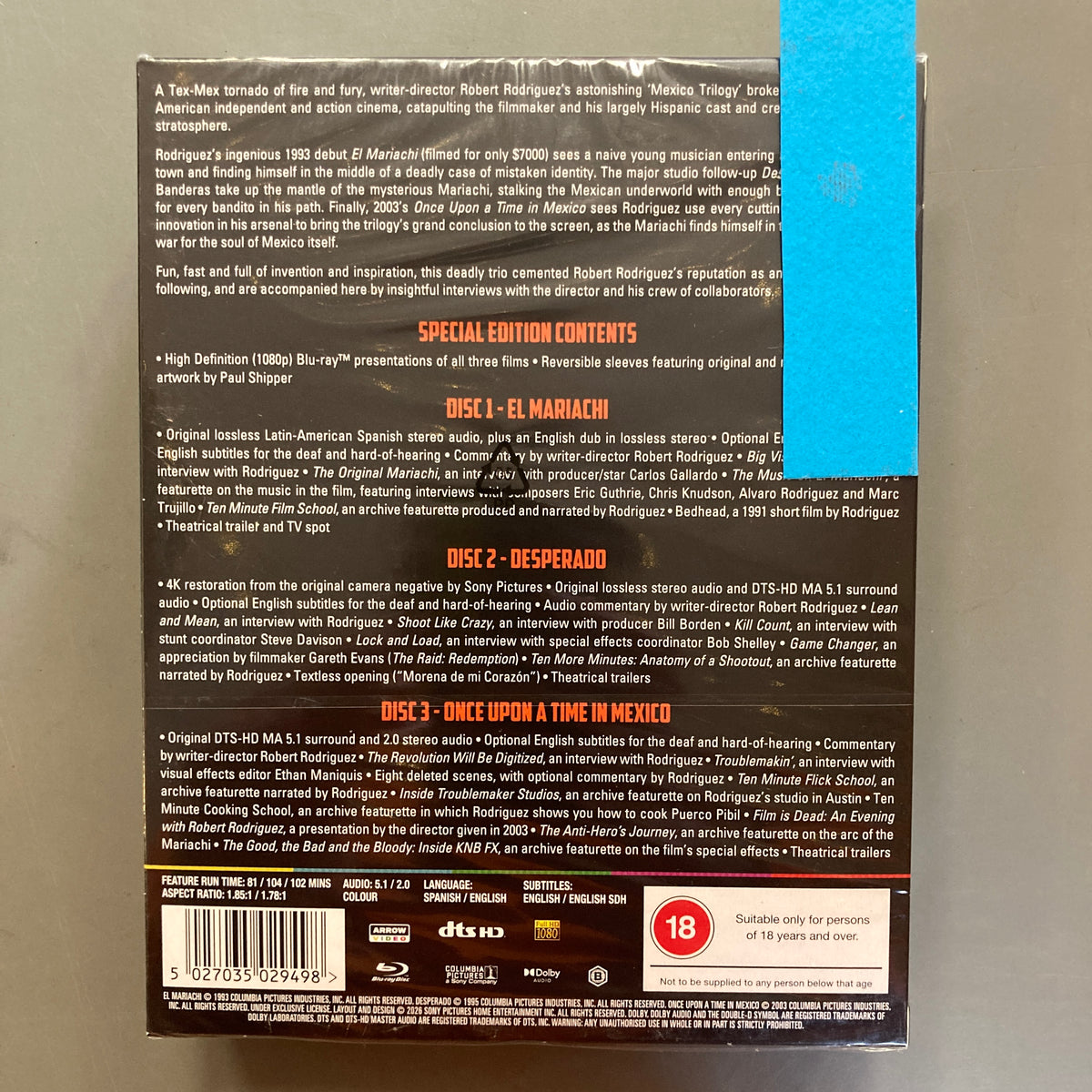 The Mexico Trilogy (Blu-ray Box Set)