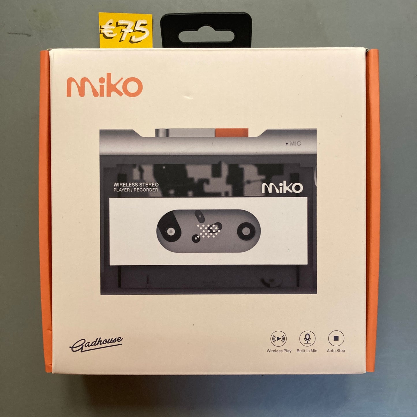 Miko Cassette Player: Smoke (Electronics)