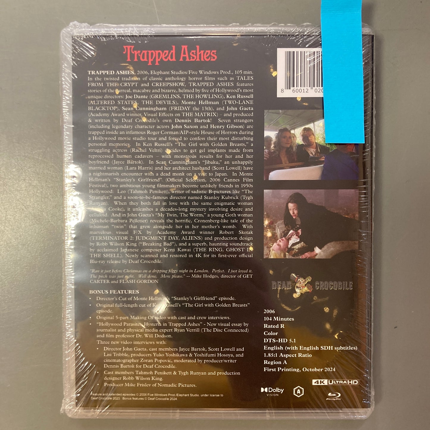 Trapped Ashes (4k & Blu-ray)