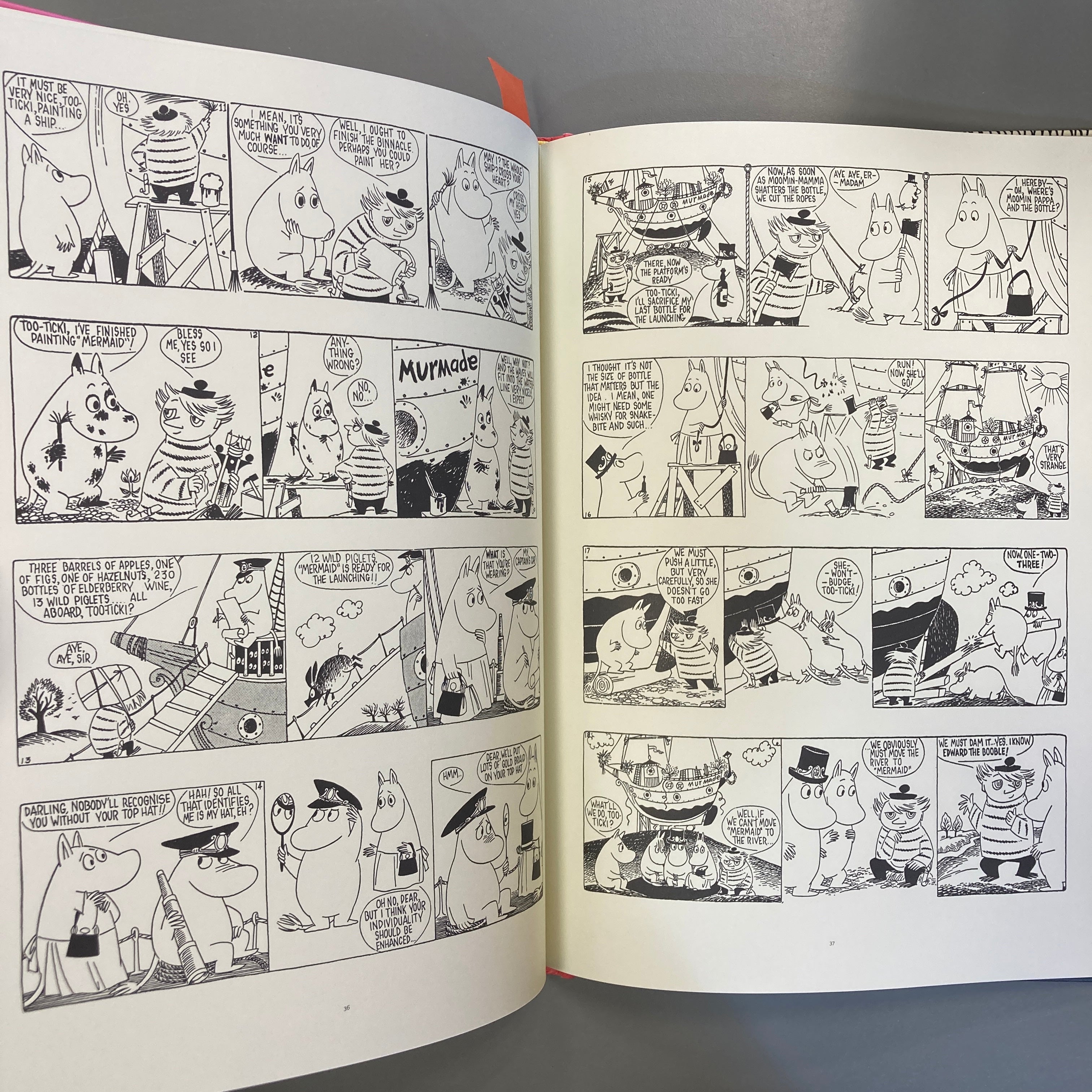 The　Book　Moomin:　Jansson　Complete　Deer　Comic　Tove　–　Little　Strip,　Five　Comics