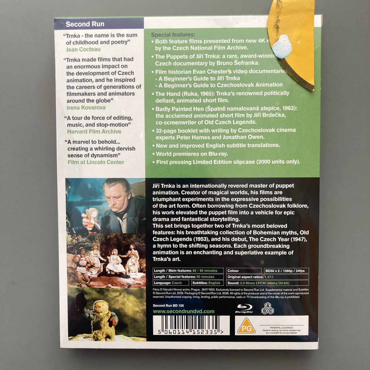 Old Czech Legends / The Czech Year (2x Blu-rays)