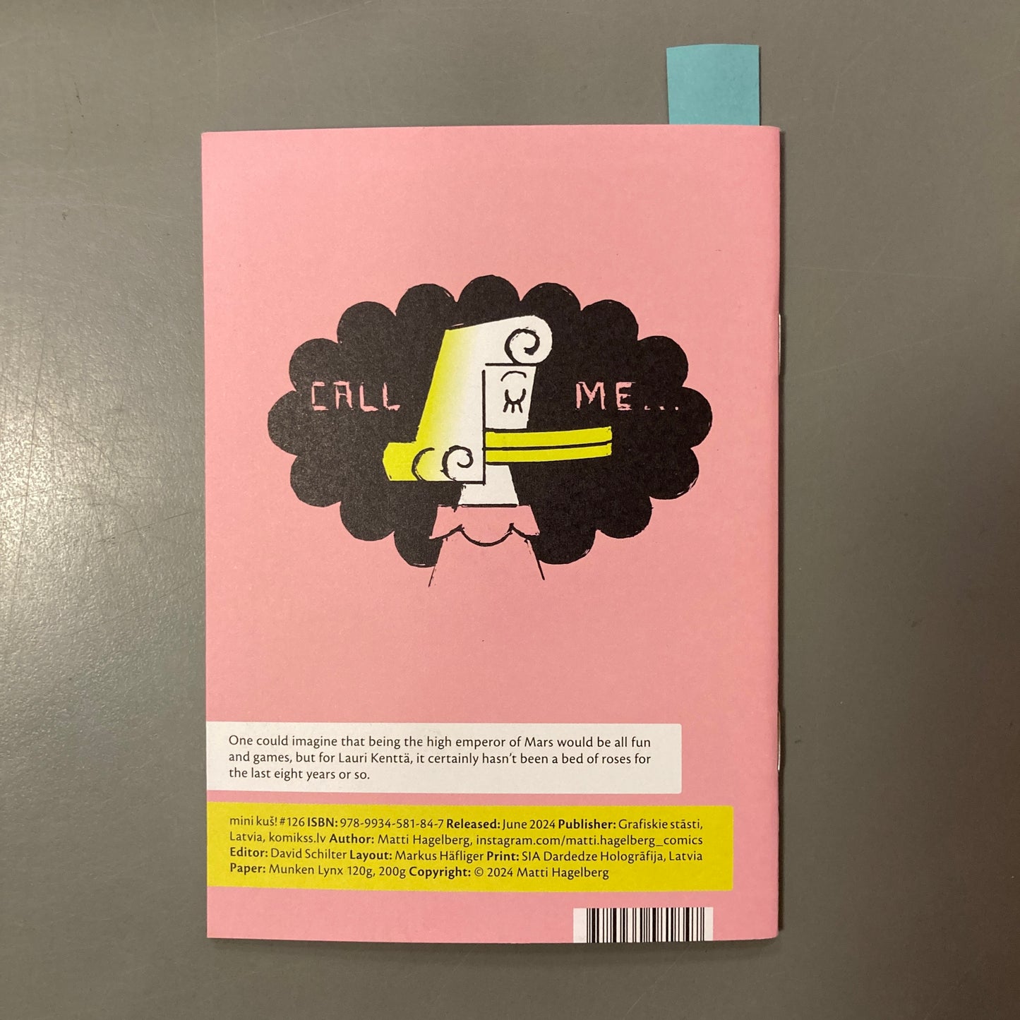 On the Honeylands of Mars, mini kuš! #126