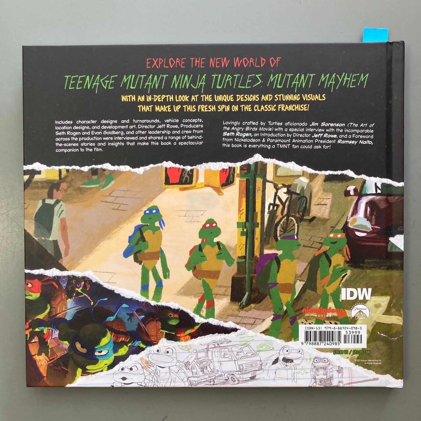The Art of Teenage Mutant Ninja Turtles: Mutant Mayhem