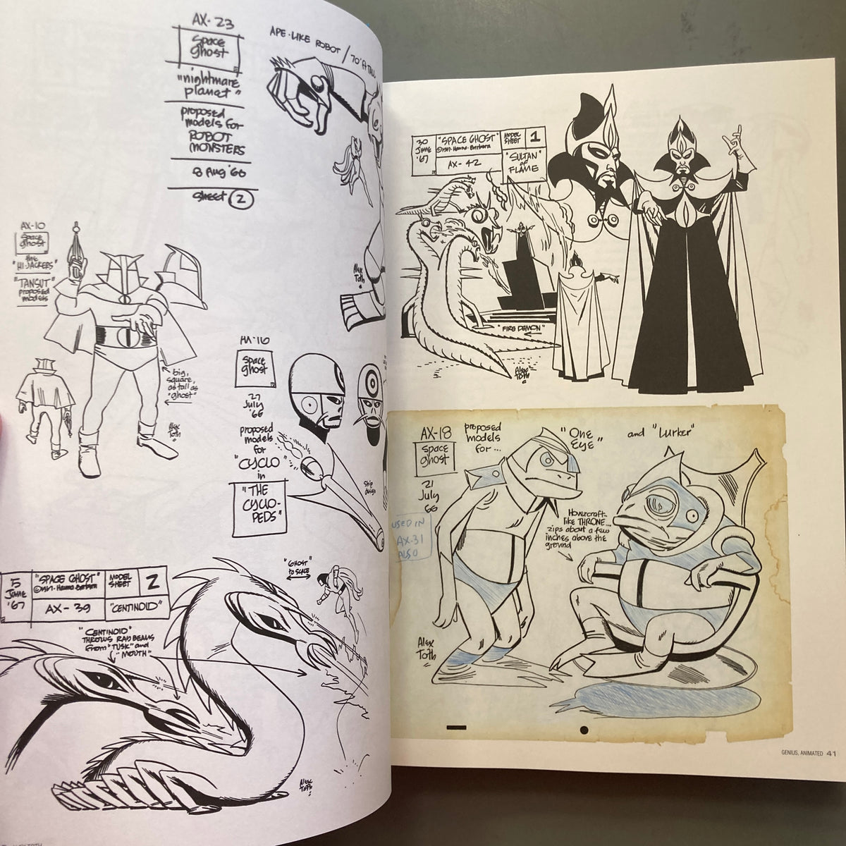 Genius Animated: The Cartoon Art of Alex Toth