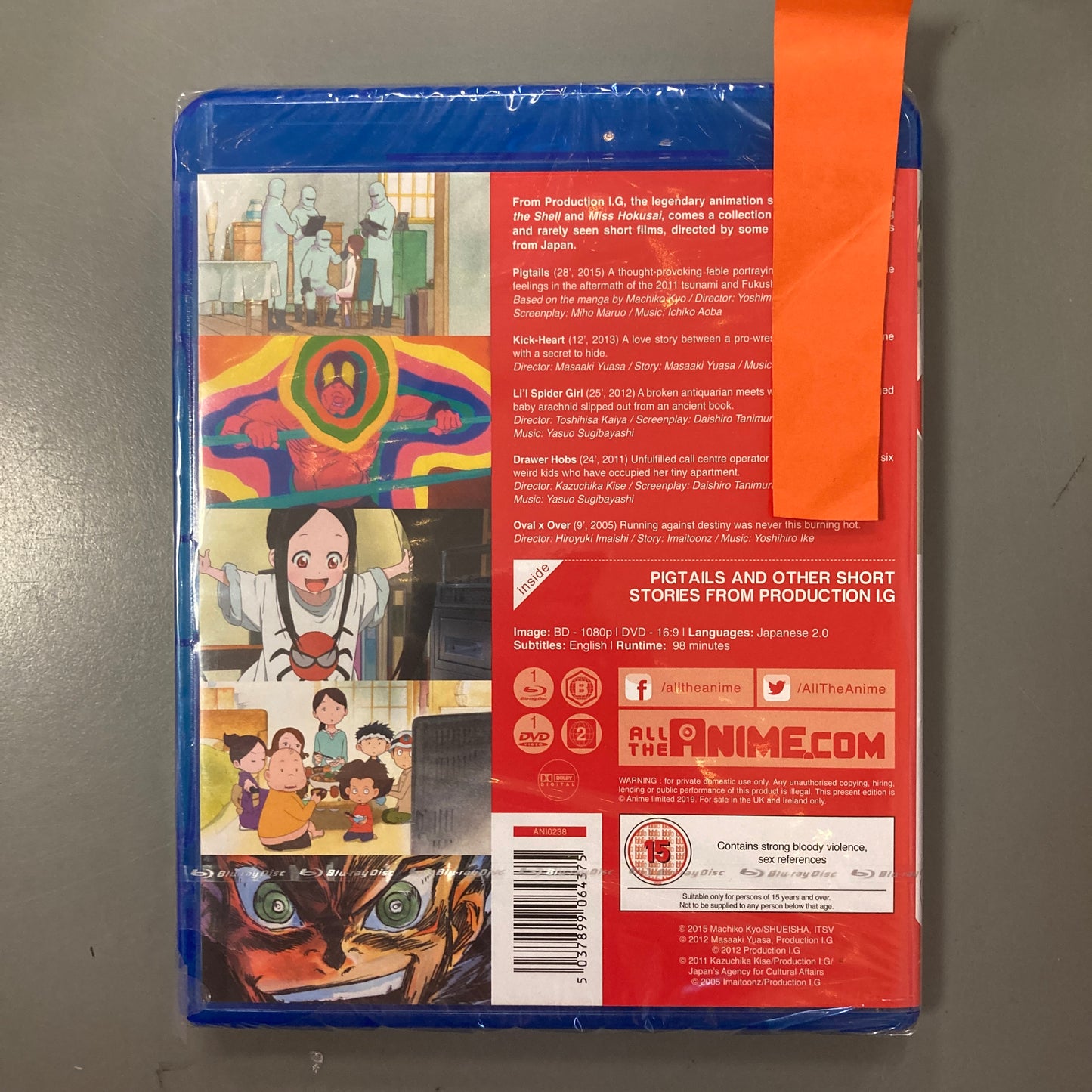 Pigtails and Other Short Stories (Blu-ray + DVD)