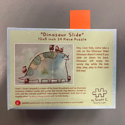 Dinosaur Slide (Jigsaw Puzzle)