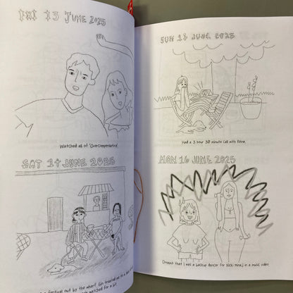 June 2025 Memories, a comic zine