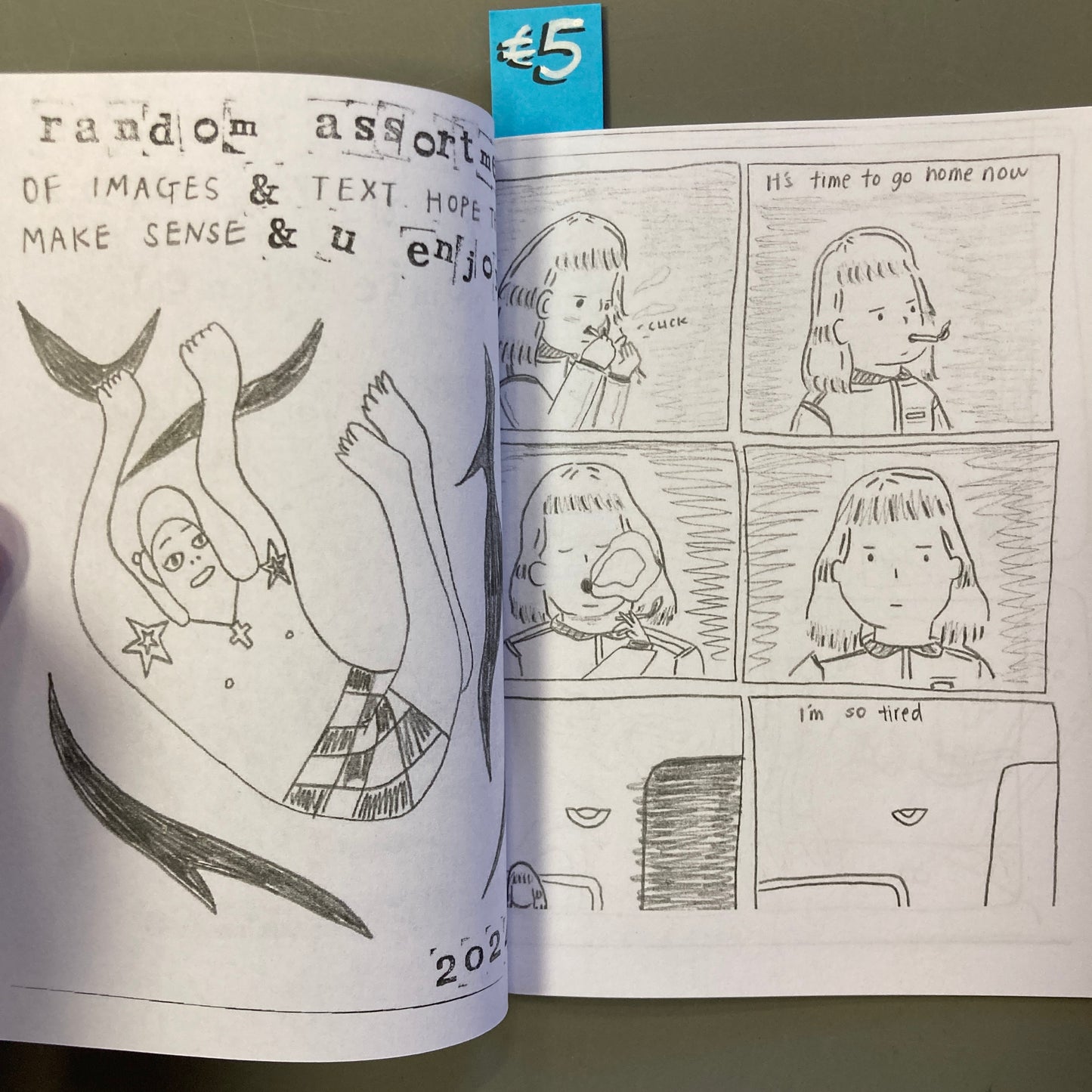 2 Many Thoughts That Mean Nada (a comic zine)