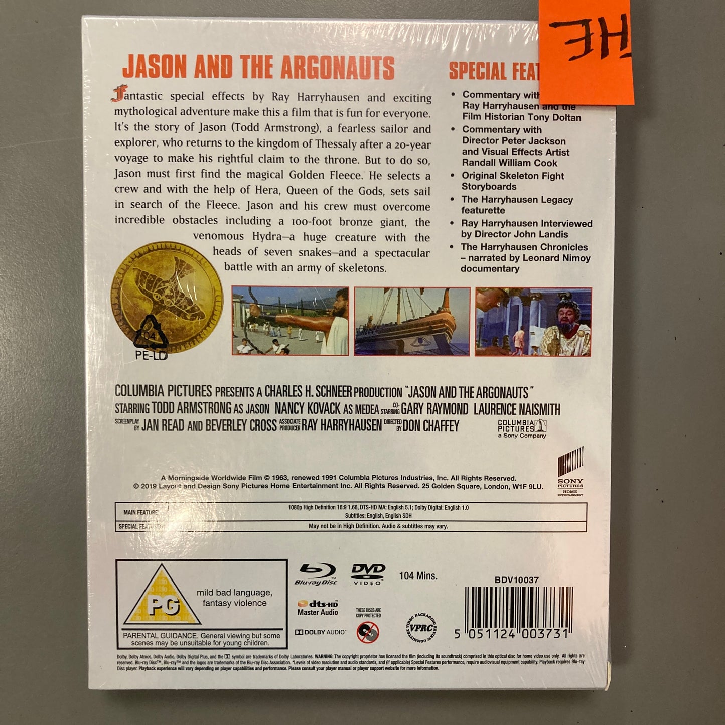 Jason and the Argonauts (Blu-ray & DVD)