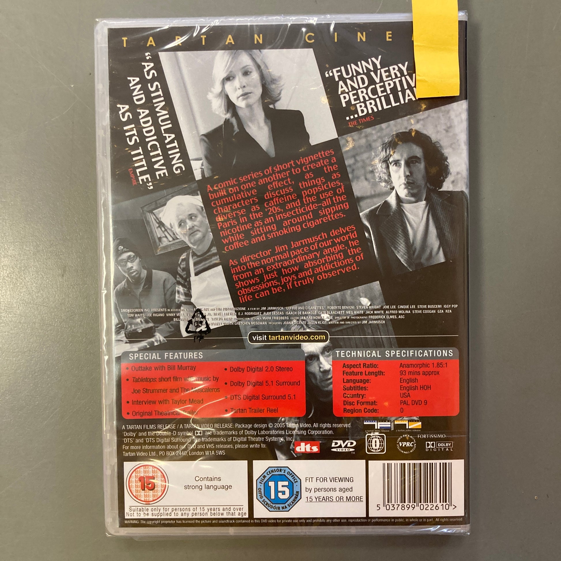 coffee and cigarettes dvd Coffee and Cigarettes (DVD) – Little Deer Comics coffee and cigarettes dvd Coffee and Cigarettes (DVD) – Little Deer Comics