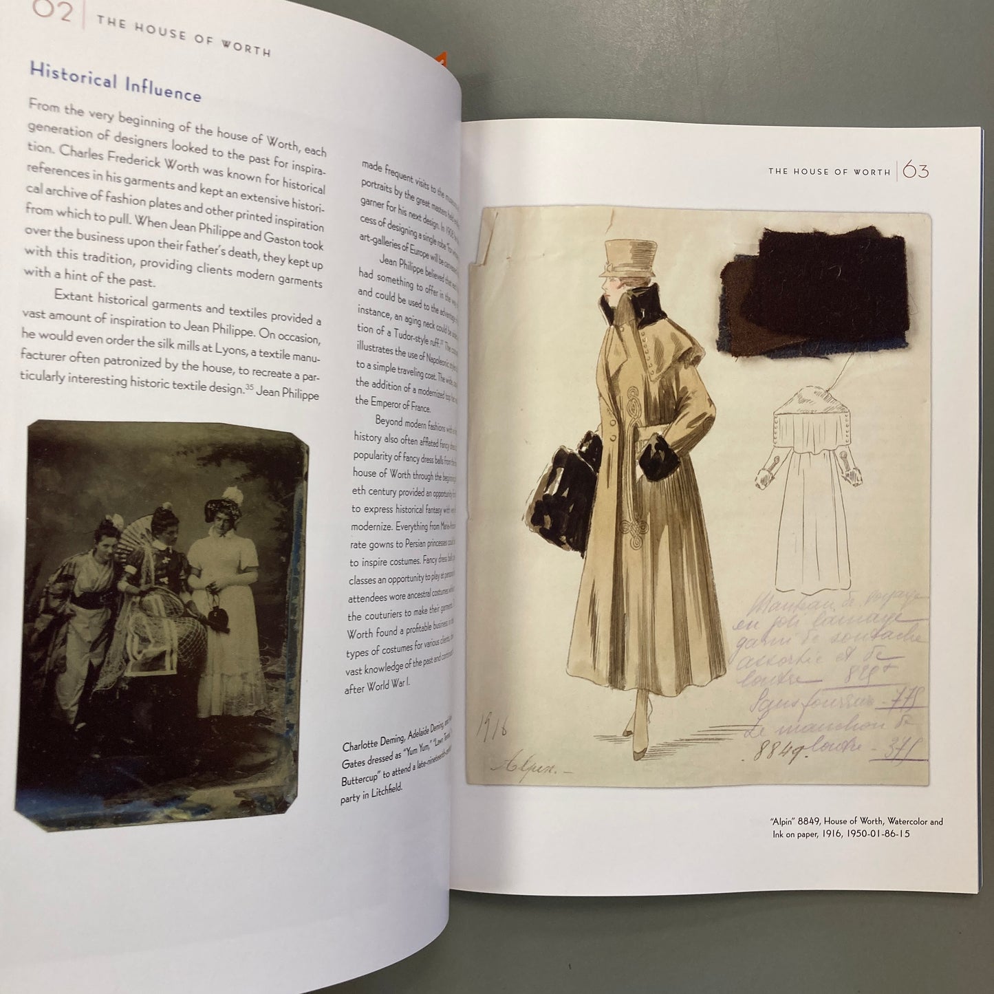 The House of Worth, Fashion Sketches: 1916-1918