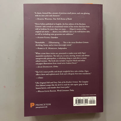 The Original Folk & Fairy Tales of the Brothers Grimm: The Complete First Edition