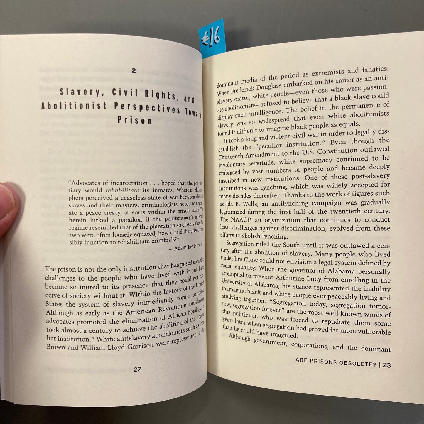 Are Prisons Obsolete?