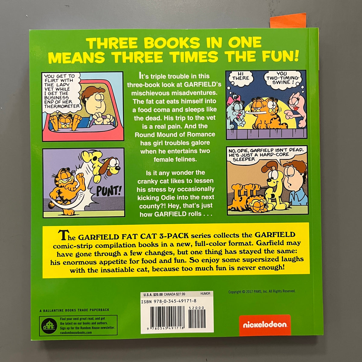 Garfield Fat Cat 3-Pack, Vol 4
