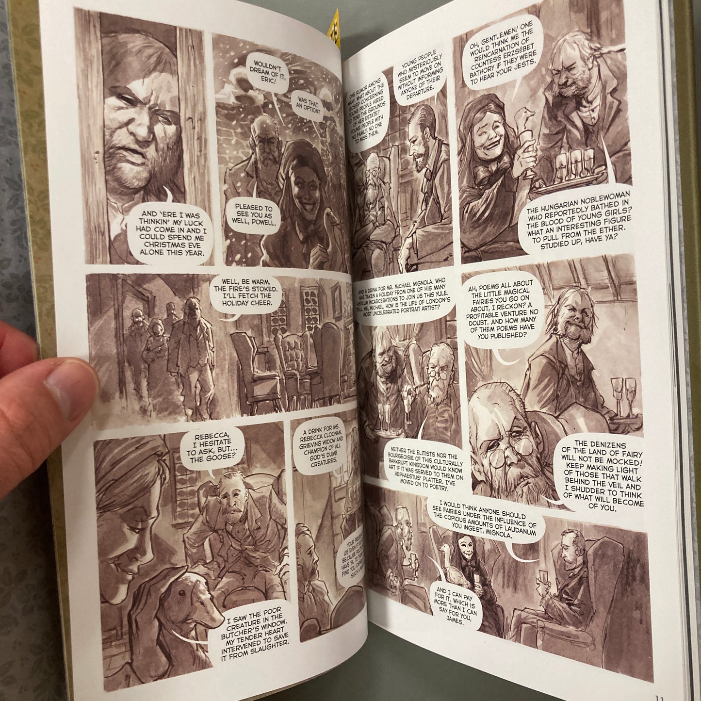 Four Gathered on Christmas Eve