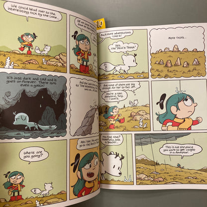 Hilda and Twig Hide From the Rain