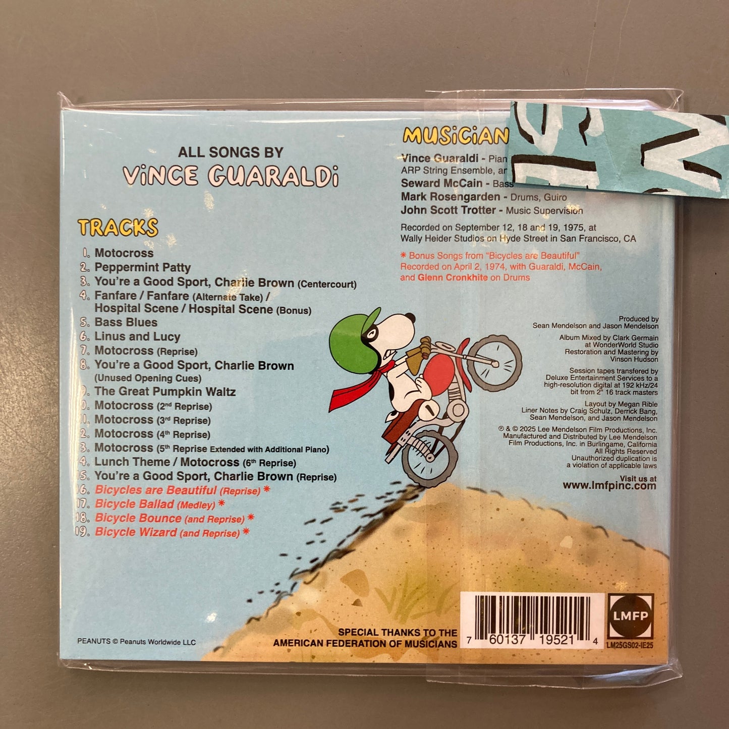 You're a Good Sport, Charlie Brown [Indie Exclusive Cover Art] (Audio CD)