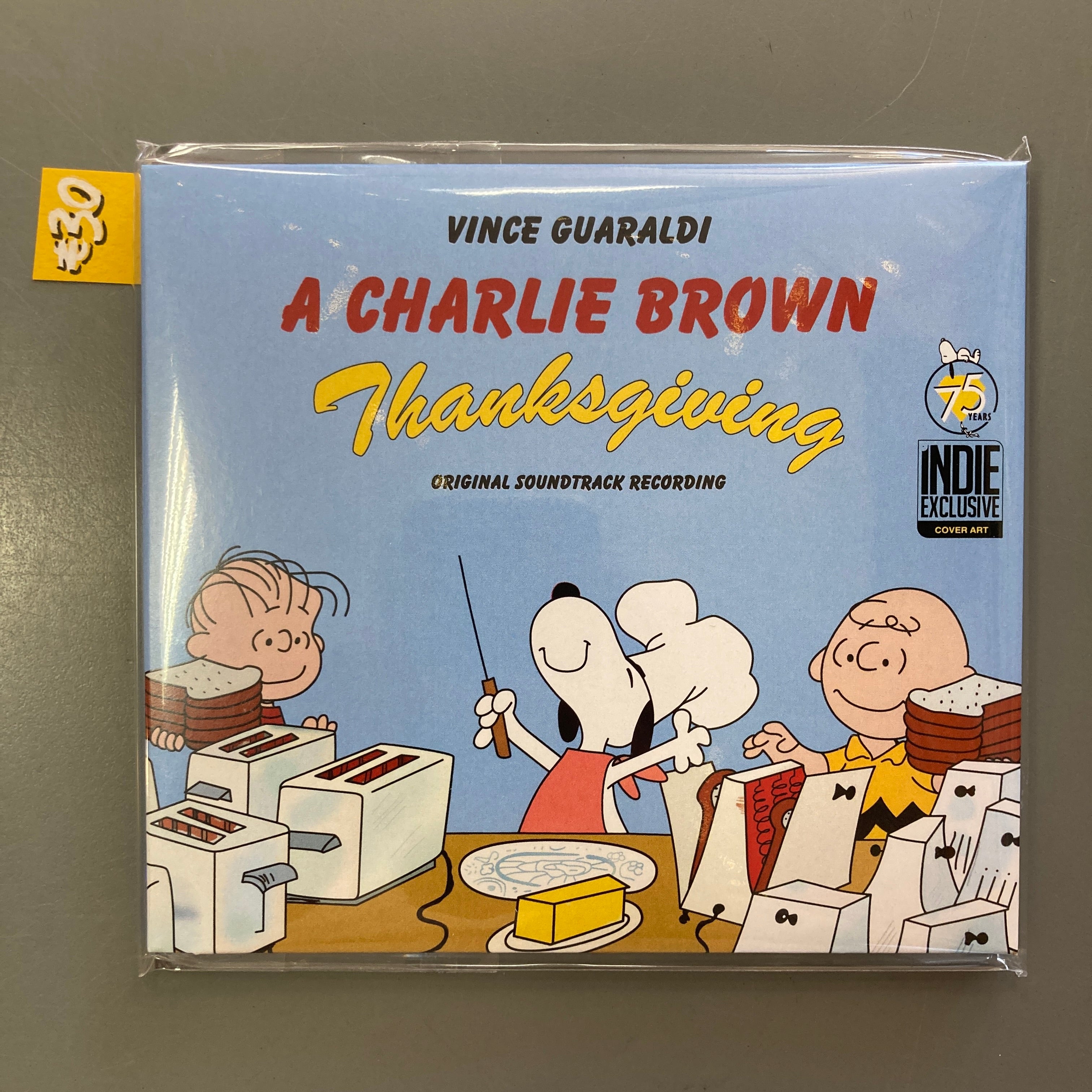 Vince Guaraldi – A Charlie Brown Thanksgiving (2023 CD, Lee Mendelson Film)