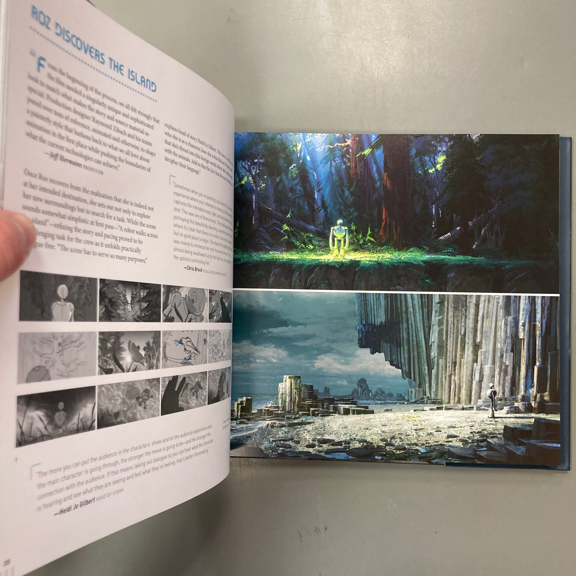 The Art of Wild Robot – Little Deer Comics