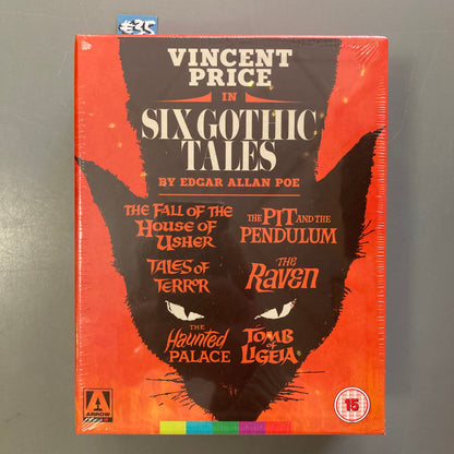 Six Gothic Tales by Edgar Allan Poe Box Set (Blu-ray)