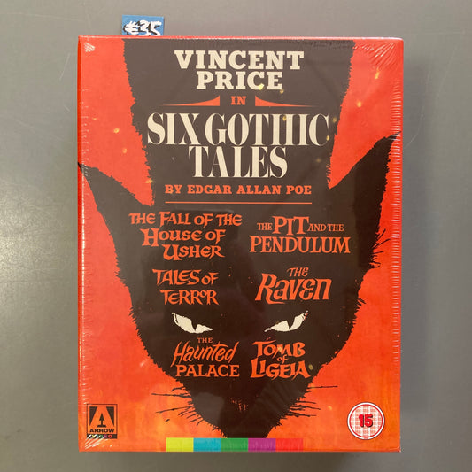 Six Gothic Tales by Edgar Allan Poe Box Set (Blu-ray)