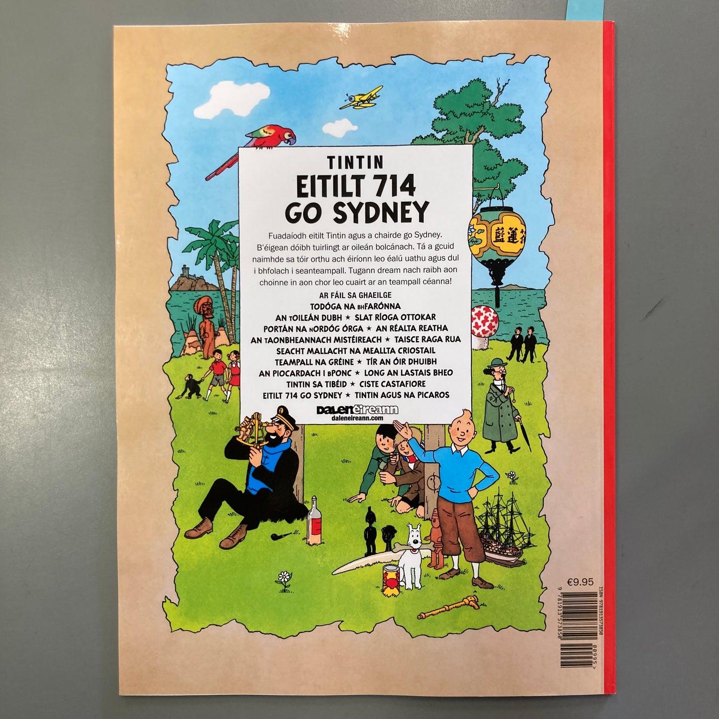 Eachtraí Tintin: Eitilt 714 Go Sydney