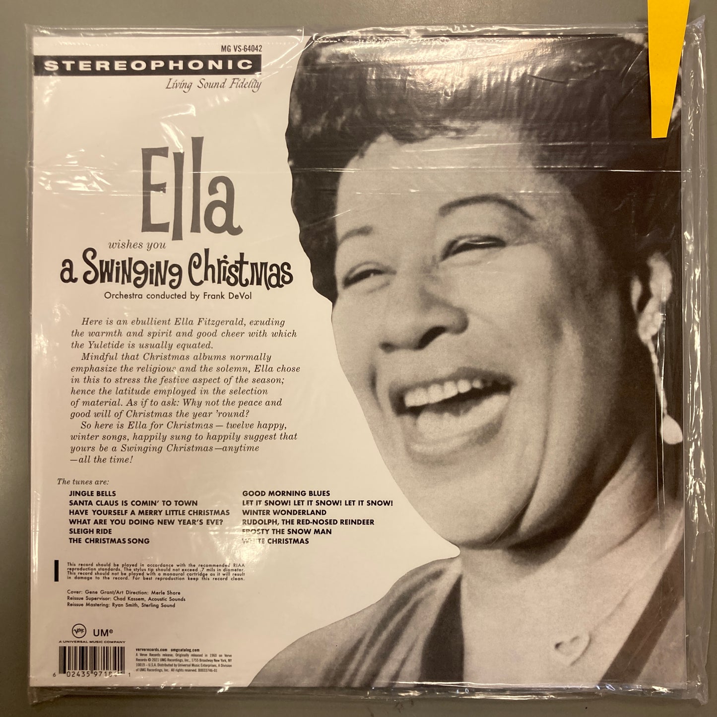 Ella Wishes You a Swinging Christmas (Vinyl)