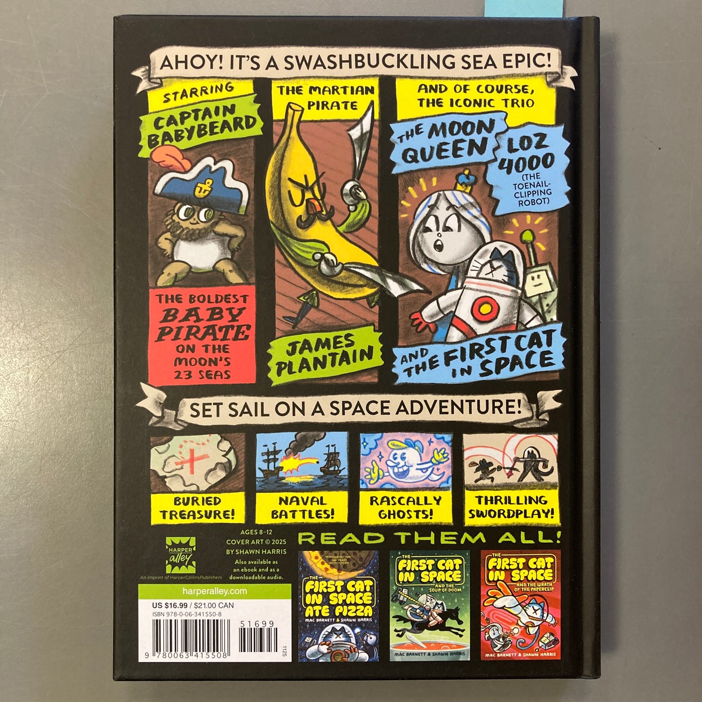 The First Cat in Space and the Baby Pirate's Revenge (Hardcover)