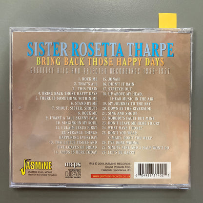 Bring Back Those Happy Days (Audio CD)
