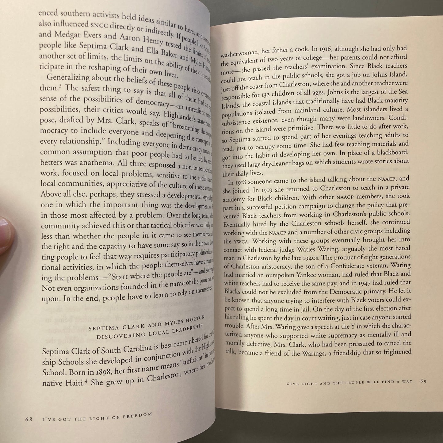 I've Got the Light of Freedom: The Organizing Tradition and the Mississippi Freedom Struggle