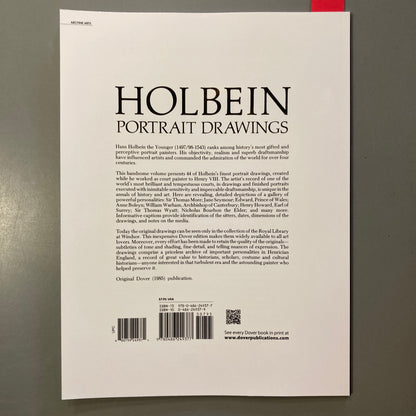 Holbein Portrait Drawings