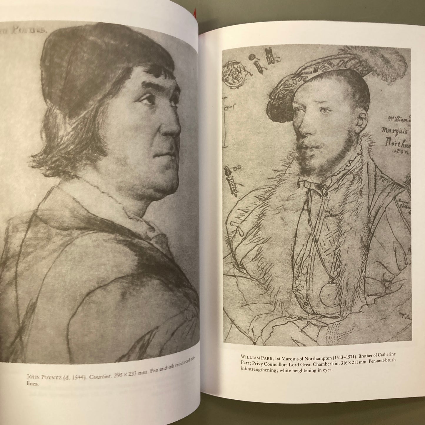 Holbein Portrait Drawings